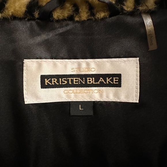 Kristen Blake Faux Fur Animal Print Jacket - Picture 5 of 7